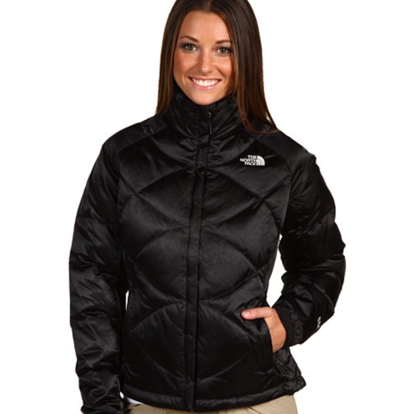 The NorthFace  down short Jacket small Black S 550 Small - Picture 1 of 11